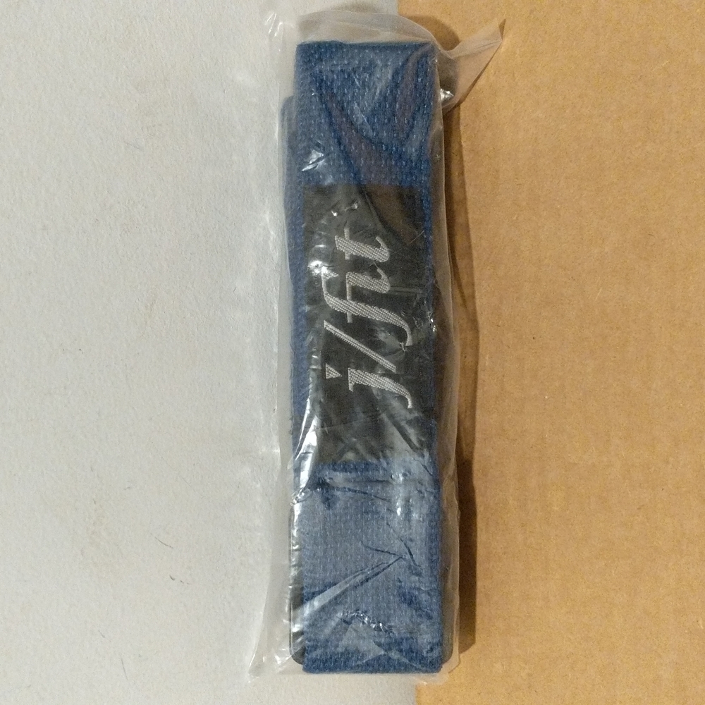 J/FIT BLUE 6' YOGA FABRIC EXERCISE STRAP